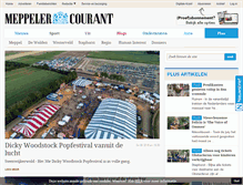 Tablet Screenshot of meppelercourant.nl